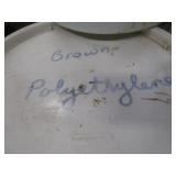 Partial Buckets of Polyethylene & Hopper