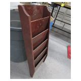 Wall Mount Magazine Rack