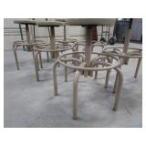 (6) Adjustable Height Shop Stools
