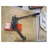 Metal Benders, Roller & Hole Punch
