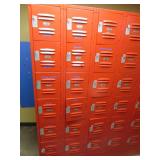 Double Sided Locker Unit 24"x84"x78"