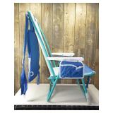 Backpack Chair Aqua Ombre - Sun Squad Backpack Chair Aqua Ombre - Sun Squad