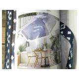7 1/2' Round Navy Blue Patio Umbrella - Threshold 7 1/2' Round Navy Blue Patio Umbrella - Threshold