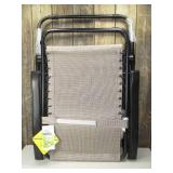 Zero Gravity Outdoor Portable Folding Lounge Chair Tan - Room Essentials Zero Gravity Outdoor Portable Folding Lounge Chair Tan - Room Essentials