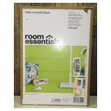 25lbs Steel Square Outdoor Patio Market Umbrella Bases White - Room Essentials 25lbs Steel Square Outdoor Patio Market Umbrella Bases White - Room Essentials