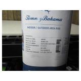 Tommy Bahama 5'3' x 7'3' Palm Indoor/Outdoor Rug Silver/Blue: UV & Stain Resistant Tommy Bahama 5'3' x 7'3' Palm Indoor/Outdoor Rug Silver/Blue: UV & Stain Resistant