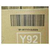 Metal Platform Bed Frame with Steel Slat Support, Black, Queen Metal Platform Bed Frame with Steel Slat Support, Black, Queen