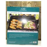 Charbroil Carbon Steel Heat-Resistant Griddle Stone Grill Topper Silver Charbroil Carbon Steel Heat-Resistant Griddle Stone Grill Topper Silver