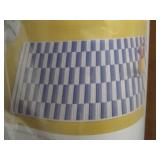 6'5'x8'10' Color Blocked Striped Rectangular Indoor/Outdoor Area Rug, Blue & White 6'5'x8'10' Color Blocked Striped Rectangular Indoor/Outdoor Area Rug, Blue & White