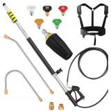 Extrafein 21 Foot telescoping Pressure Washer Wand Extension Extrafein 21 Foot telescoping Pressure Washer Wand Extension