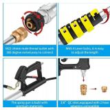 Extrafein 21 Foot telescoping Pressure Washer Wand Extension Extrafein 21 Foot telescoping Pressure Washer Wand Extension