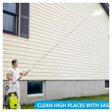 Extrafein 21 Foot telescoping Pressure Washer Wand Extension Extrafein 21 Foot telescoping Pressure Washer Wand Extension