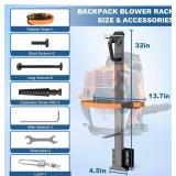 Fumingpal Heavy Duty Backpack Blower Rack Holder for Trailers Fumingpal Heavy Duty Backpack Blower Rack Holder for Trailers