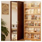 Godnoei Behind the Door Wooden Bookshelf/Storage Cabinet Godnoei Behind the Door Wooden Bookshelf/Storage Cabinet
