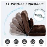 DeeLyan Floor Chair with Back Support and Pillow (Brown) DeeLyan Floor Chair with Back Support and Pillow (Brown)