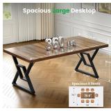 DeskShow 70.8' Large Executive Desk DeskShow 70.8' Large Executive Desk