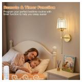 KPShine Crystal Battery Powered Wall Sconces Set of 2 KPShine Crystal Battery Powered Wall Sconces Set of 2