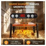 Fvlortrik Smart Brooder Plate with Adjustable Heights Fvlortrik Smart Brooder Plate with Adjustable Heights