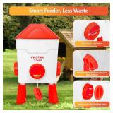 Fvlortrik 3 Gallon Chicken Waterer and Feeder Set Fvlortrik 3 Gallon Chicken Waterer and Feeder Set