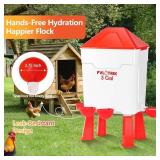 Fvlortrik 3 Gallon Chicken Waterer and Feeder Set Fvlortrik 3 Gallon Chicken Waterer and Feeder Set