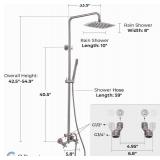 G-Promise 316 Marine Grade Stainless Steel Outdoor Shower Kit G-Promise 316 Marine Grade Stainless Steel Outdoor Shower Kit