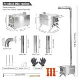 unho Stainless Hot Ten Stove unho Stainless Hot Ten Stove