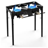 Gas One Double Propane Burner Camp Stove Gas One Double Propane Burner Camp Stove