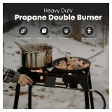 Gas One Double Propane Burner Camp Stove Gas One Double Propane Burner Camp Stove