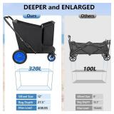 Kedsum Beach Wagon with Big Wheels Kedsum Beach Wagon with Big Wheels