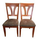 LR-  Cherry Dining Table with 4 Chairs