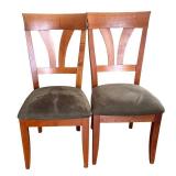 LR-  Cherry Dining Table with 4 Chairs