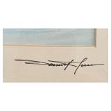 U - Pair of Moonlit Landscape Framed Prints