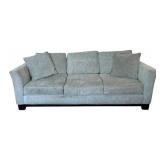 LR - Jonathan Louis Light Sage Green Sofa / Couch