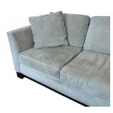LR - Jonathan Louis Light Sage Green Sofa / Couch