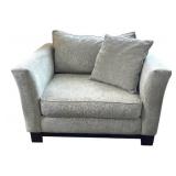 LR - Jonathan Louis Oversized Armchair - Light Sage Green