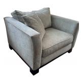 LR - Jonathan Louis Oversized Armchair - Light Sage Green