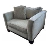 LR - Jonathan Louis Oversized Armchair - Light Sage Green