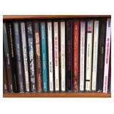 LR - Wooden CD Shelf with Collection of CD's