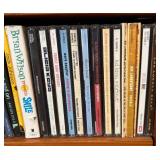 LR - Wooden CD Shelf with Collection of CD's