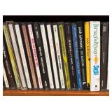 LR - Wooden CD Shelf with Collection of CD's