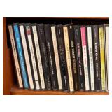 LR - Wooden CD Shelf with Collection of CD's
