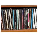 LR - Wooden CD Shelf with Collection of CD's