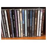 LR - Wooden CD Shelf with Collection of CD's