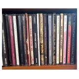 LR - Wooden CD Shelf with Collection of CD's