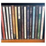 LR - Wooden CD Shelf with Collection of CD's