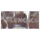 K - Two Lenox Crystal Candleholders