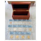 2011-S 14 Coin Proof Set First Release ANACS PR70 Deep Cameo