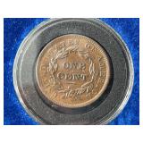 1838 Coronet Head Cent Uncirculated