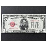 1928 Red Seal $2 Dollar Note Uncirculated