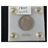 1900 Liberty 'V' Nickel Uncirculated